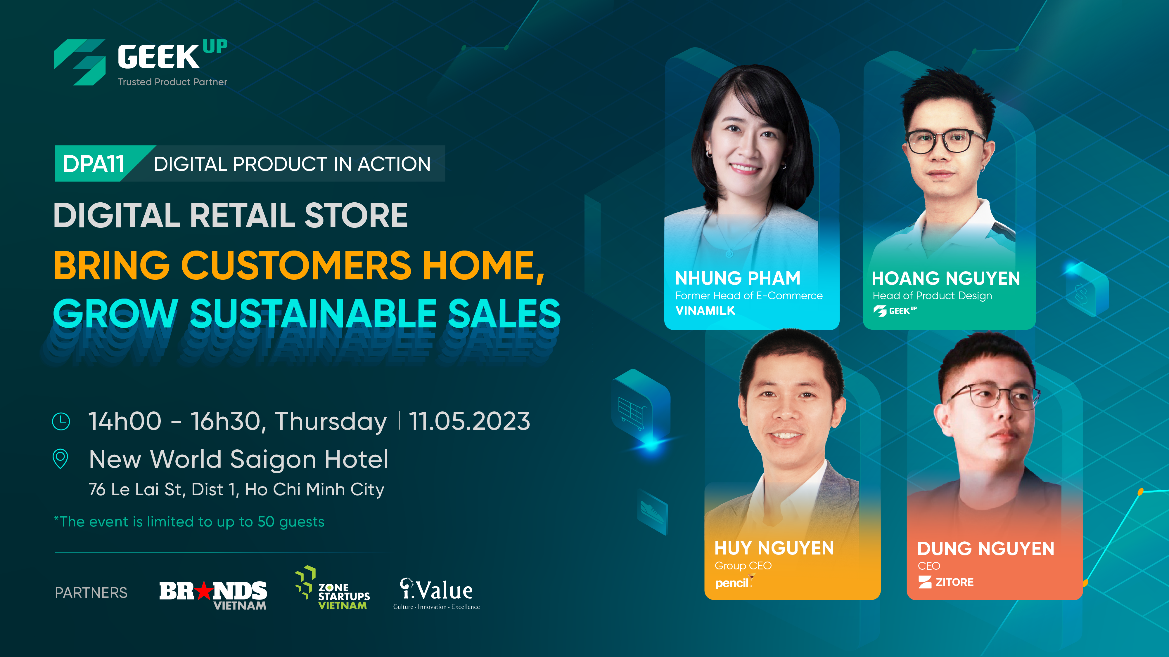 Re-live GEEK Up DPA11: Digital Retail Store – Bring customers home, grow sustainable sales